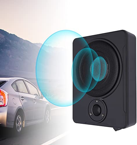 YyanLAK Subwoofer per auto, 600 Wmit Cavo, Subwoofer Attivo Auto Bassbox Amplificatore Attivo Basso, 20 Hz-150 Hz Risposta in Frequenza per Auto e Camper.
