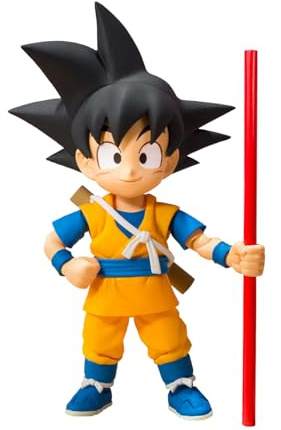 TAMASHII Nations, Dragon Ball, DAIMA, Son Goku (Mini), DAIMA, S.H.Figuarts Actionfigur | Dragonball Daima 7,6 cm Actionfigur S.H. Figuarts - Son Goku (Mini)
