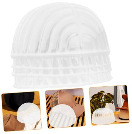 SOLUSTRE 25 Stück Baseballkappenhalter Hut-stütze Liner Zum Präsentieren Und Formen Ihrer Kappen