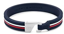 Tommy Hilfiger smycken herr silikonarmband blå - 2790606, En storlek, Silikon, Ingen ädelsten
