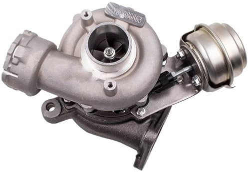 OTOZUM Turbocompresor Compatible con VW para Passat B6 2005-2020 2021 2022 2023 2024 GT1749V 03G145702F 03G145702FX 758219-5004S Turbocompresor Turbina Turbo Compresor
