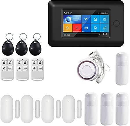 Sistema de alarma para la seguridad del hogar, PG-106 4G GSM GPRS Inalámbrico Sistemas de alarma de seguridad for el hogar inteligente APP Control remoto for el Para la seguridad del hogar y la seguri