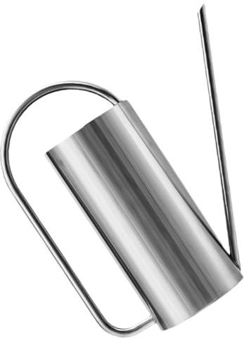 Toddmomy Regadera para Plantas De Interior con Largo, Acero Inoxidable 1.5 litros, Pequeña para Riego Casa y Oficina