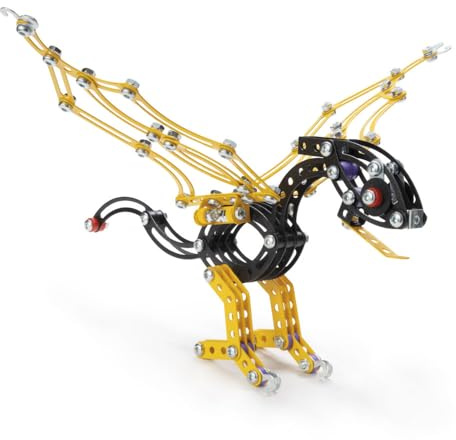 Constructor Pterodactyle – Metallbauspiel – 282 Teile – Fliegender Dinosaurier zum Zusammenbauen – STEM Box ab 8 Jahren