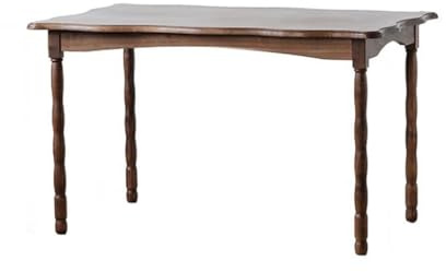 DIANXI Table à Manger Moderne Table À Manger en Noyer Noir De Style Nordique, Table Longue Rétro en Bois Massif for Salon Tables de Salle à Manger de Cuisine