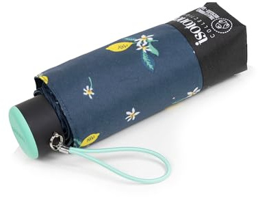 Isotoner Parapluie Mini Compact déperlant Citron-Jaune