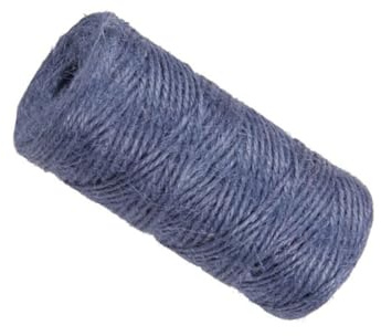ADOCARN Cuerda de Cáñamo Púrpura para Manualidades y Decoración, 100 M, Adecuado para Bricolaje y Floristería, Resistente y Versátil para Atado y Regalos