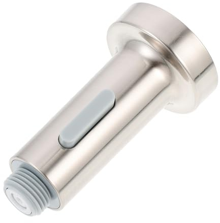 Veemoon Doccione per Doccia da Cucina Miscelatore Caldo e Freddo, Spruzzatore Estraibile in Abs Argento per Rubinetto Lavabo, per Uso Domestico