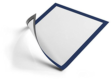 Durable Info-Rahmen Duraframe Magnetic (A4, Magnetrahmen für metallische Oberflächen) 1 Stück, dunkelblau, 498807
