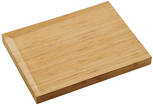 KESPER 59701-13 Schneid- und Tranchierbrett 48 x 36,5 cm aus zertifiziertem Bambus/Schneidbrett/Schneidebrett Holz