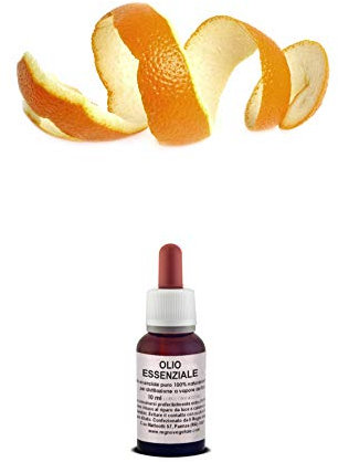 ARANCIO DOLCE Bio Olio Essenziale 100% Puro Naturale Origine Sicilia Uso Interno/Esterno Aromaterapia (50 ml)