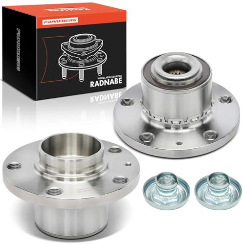Frankberg 2x Radlagersatz Vorne mit unterstützt die ABS-Funktion | Kompatibel mit Polo 9A 9N, Fabia I Stufenheck 6Y3, Fox Hatchback 5Z1 5Z3 5Z4 5Z5, Fabia I Praktik 6Y5, Fabia I 6Y2