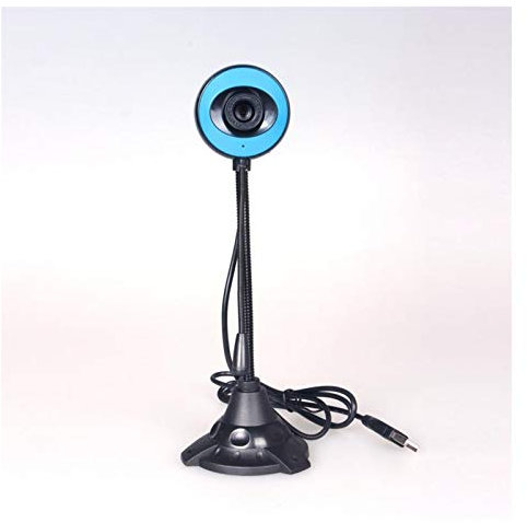 Nuojie Fotocamera informatica Computer 480P Webcam Video Webcam Fotocamera USB Videocamera Integrata con Microfono con Microfono for Microfono for Ufficio remoto Video Conferenza Online Classe