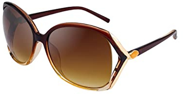 SQUAD Sonnenbrille Für Damen Groß Größe Mode Sonnenbrille Frauen 100% uv400-schutz