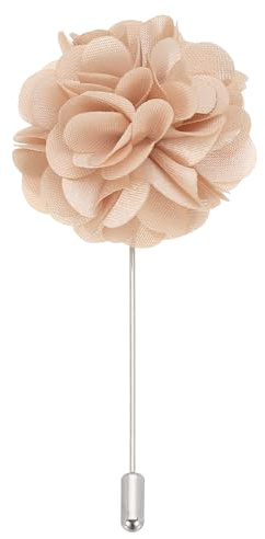 PATIKIL Blumenanstecker Pin, Reversnadel für Herren, Kamelienblume für Anzug, Abschlussfeier, Jubiläumsbrosche, Outfit-Zubehör