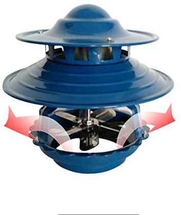 MTGFBC Aspirateur de fumée de cheminée, Ventilateurs de Toit, extracteur de fumée électrique de cheminée, Ventilateurs de Ventilation de cheminée, aspirateur de cheminée, 100 W A2