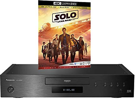 MULTIREGION Blu-ray Player Compatible with Panasonic DP-UB9000 MultiRegion Blu-ray Region A, B & C - DVD Regions 1-8 - Bundle Including Solo - A Star Wars Story 4K UHD Disc