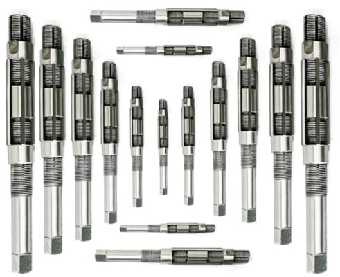 Hv a H11 Alesatore manuale regolabile Set di 15 alesatori da 1/4 a 1-1/16 alesatore-Amz522