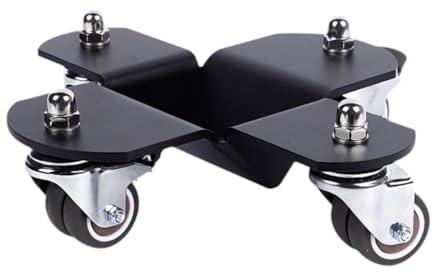 predolo Chariot de Transport pour Piano à 4 Roues Silencieuses avec Frein et Protection Du Sol