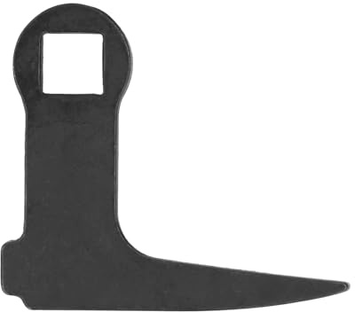 L Shaped Crowbar Adapter Head Tool, Heavy Duty Pry Bar Wrench Adapter for 1/2 Drive Ratchet, CRV Manganese Steel Half Shaft Removal Tool with Heat Treated Durability for