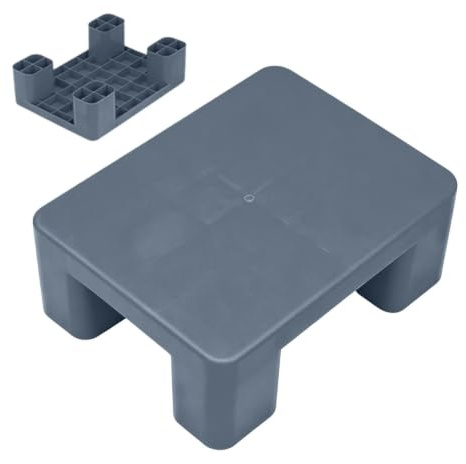 Palet de Suelo Resistente Ligero Impermeable Antideslizante | Rack De Almacenaje Alimentos Y Palets Exterior Para Almacén Comercial, Garaje, Cobertizo, Exterior, Hogar Y Supermercados