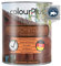 ColourPlus Holzschutzlasur außen 750 ml - Nussbaum - wetterfeste Holzschutzfarbe mit UV-Schutz für Gartenmöbel, Zäune und Carports - Holzlasur und Holzschutz Öl-Lasur für außen