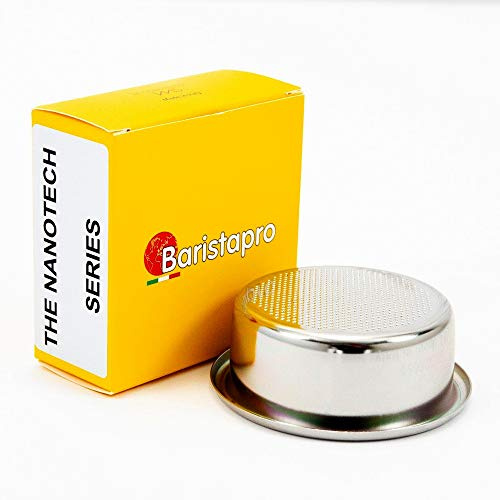 IMS Baristapro Nanotech Präzisions-Siebträgerkorb, geriffelt, 20 g