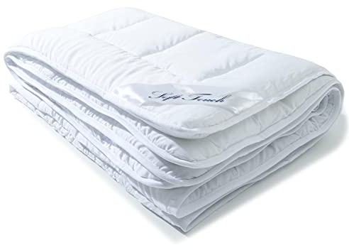 aqua-textil Soft Touch Ganzjahres Bettdecke 140 x 200 cm Steppdecke ca 1050g Füllung atmungsaktiv Decke Winter Sommer Oeko-TEX