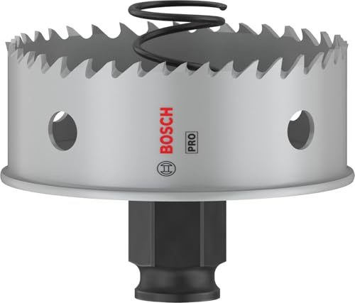 Bosch 1x PRO Sheet Metal PC Plus Lochsäge, 68 mm | für Edelstahlbleche, Stahlbleche, Ø 68 mm, Professional Zubehör Bohrmaschine