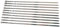 rukauf 10 hochwertige Grill-Spieße aus Edelstahl 50cm -1cm Breit - solide 2mm Stärke/Dicke