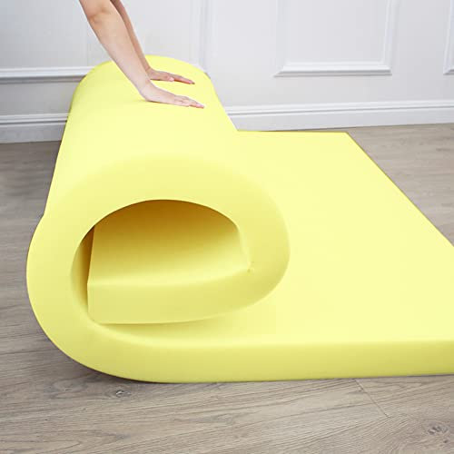 Dicke Schaumstoff-Sitzkissen-Einlagen, 60/80/100/150/180/200 cm lange breite Schaumstoffpolsterung, perfekt für Stühle, Sofas, Kopfteile, Bodenmatratze, DIY