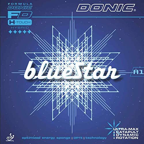 Donic Rivestimento Bluestar A1, rosso, 2,3 mm