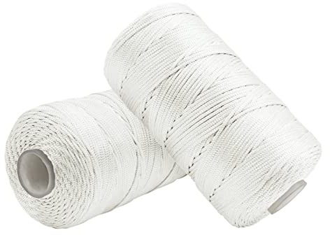 Uiopa Makramee Garn 1,5mm x 400m, Nylonschnur Bändchengarn für Häkeltasche, Häkelgarn Schmuckband Farbig für Häkeln, Stricken, Dekoration, DIY-Projekte