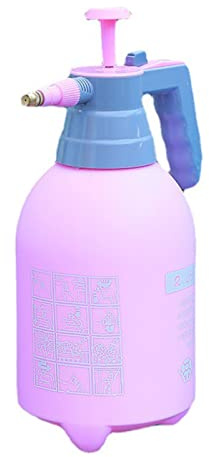 Botella Pulverizadora, Botellas Pulverizadoras De Plástico, Botella Pulverizadora De 2L Regadera De Plástico Pulverizador De Agua Espesado De Alta Presión De Aire para Riego De Jardín(Rosa)
