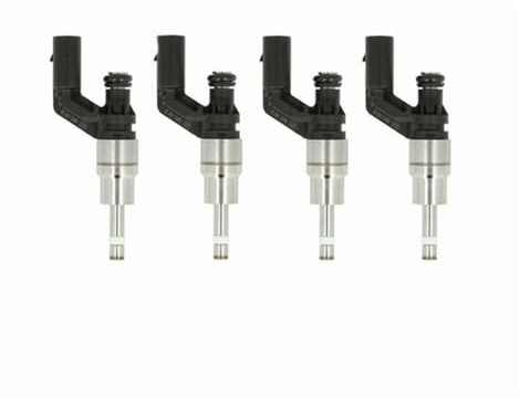 4PCS kompatibel mit VW Golf 1,6 81 kW kompatibel for Audi A2 8Z 1,6 Benzin Kraftstoff Injektor 02 bis 05 SCHLECHTE 036906036 0261500005 0261500016