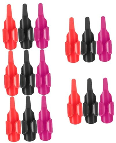 NUOBESTY 15stücke Fingerhut Nähwerkzeug Ergonomischer Fingercontroller Für Müheloses Nähen rutschfest Und Handlich Für -projekte