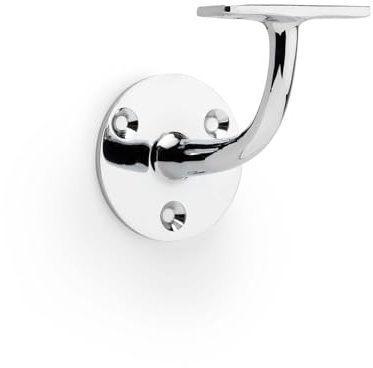 Alexander & Wilks Polished Chrome Handrail Bracket - AW750PC