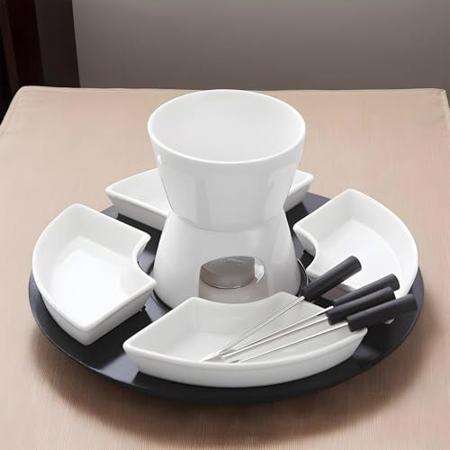 Chocolate Fondue Set Kids High Temperature Resistant Ceramic Detachable