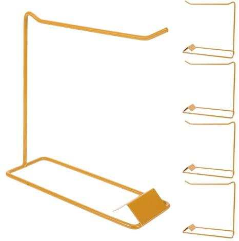 5 Expositor de Hierro Dorado Piezas de Muestras de Uñas | Organización de Muestras, Mantenimiento Simple, Diseño que Ahorra Espacio, Montaje Fácil, Salón Profesional