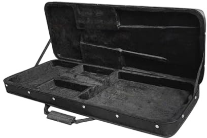 QUXVUIS Guitar Carrying Case Hard Shell Case Backpack With Padding Makes Traveling With Electric Guitar Effortless Hard For Standard Electric Guitars Portable