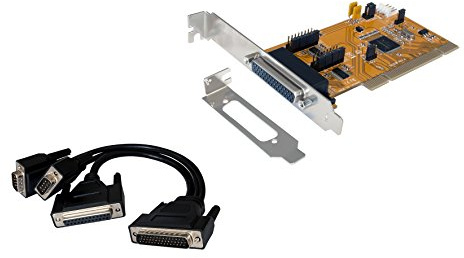 EXSYS 15063091 EX-1343 USB auf 2 seriell / 1 parallel EPP Konverter
