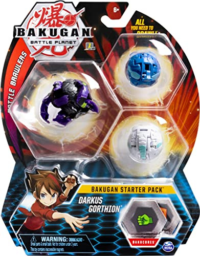 BAKUGAN Starter Pack - Pack Darkus Gorthion