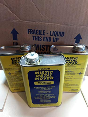 MISTIC METAL MOVER 3 Pints Cutting Fluid, TAP and Drill Fluid, POLISHING Fluid.