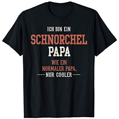 Schnorchel Papa T-Shirt