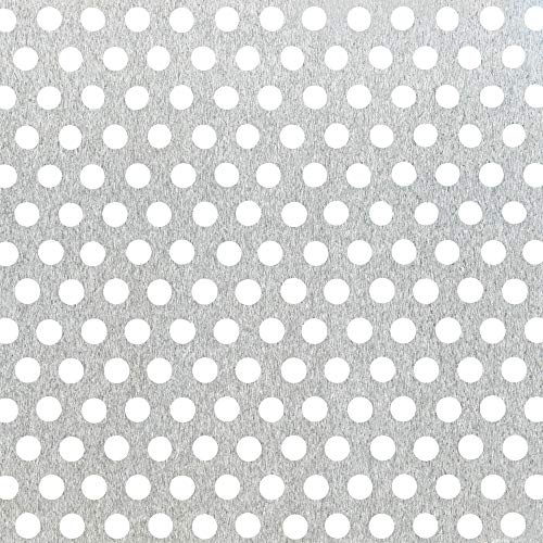 Alberts 497354 - Chapa perforada (200 x 1000 x 0,8 mm, 2 unidades)