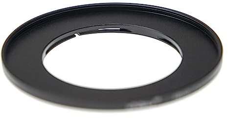 vhbw Filter-Adapterring 77mm kompatibel mit Hasselblad B50 Bajonett Kamera, Digitalkamera Objektive - matt-schwarz