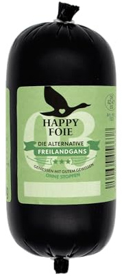 Happy Foie - Inspiriert von Foie Gras - Ohne Stopfen - Rolle (250g, Gans)