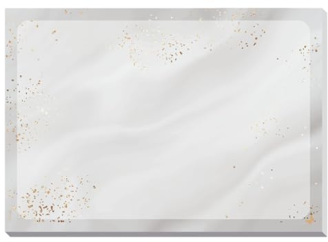 SIGEL Schreibtischunterlage A3 30 Blatt Jolie Grau Gold | JS105, Praktischer Abreißblock aus nachhaltig produziertem Papier