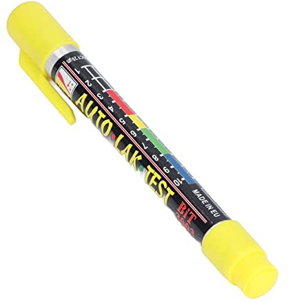 Keenso Testeur D'épaisseur de Peinture – Unité Micrométrique pour des Mesures Précises, Détection du Revêtement de Peinture Invisible, Pointe Magnétique pour Surfaces Difficiles