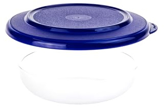Generisch TW Tafelperle 450 ml transparent Blau Servierschüssel Salatschüssel (inkl. Geschenk-Artikel)